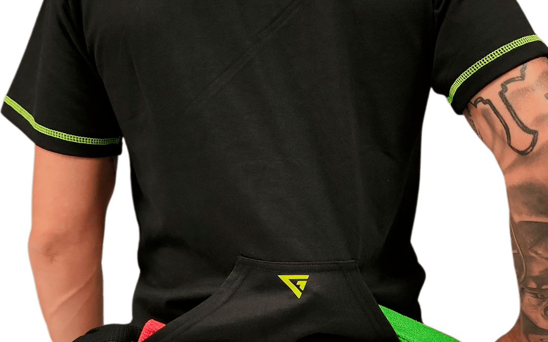 T-Tec – T-shirt con tasche Unisex