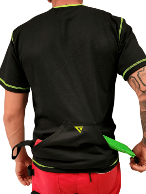 T-Tec - T-shirt con tasche Unisex