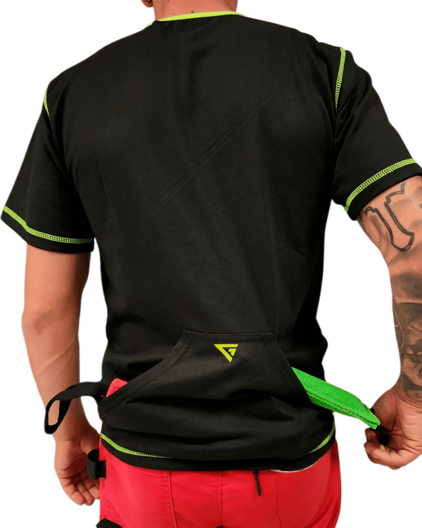 T-Tec - T-shirt con tasche Unisex